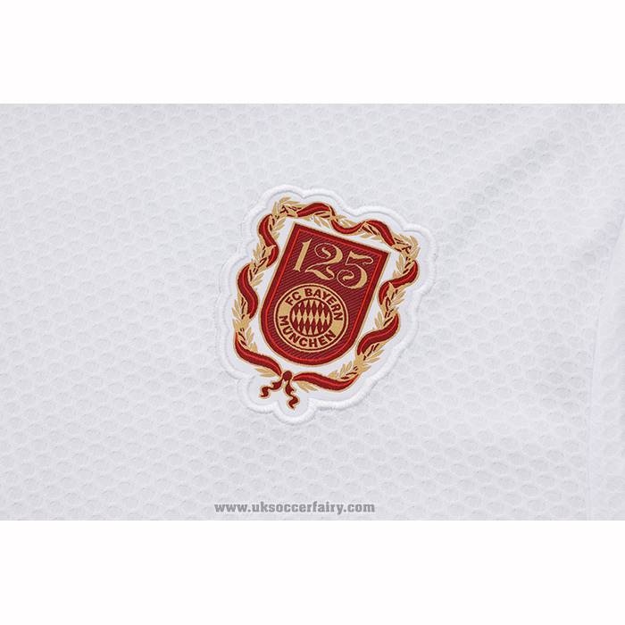 Tracksuit Bayern Munich 125 Aniversario Short Sleeve 2025-2026 White - Shorts